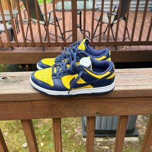 Nike dunk low Michigan men’s size 8
